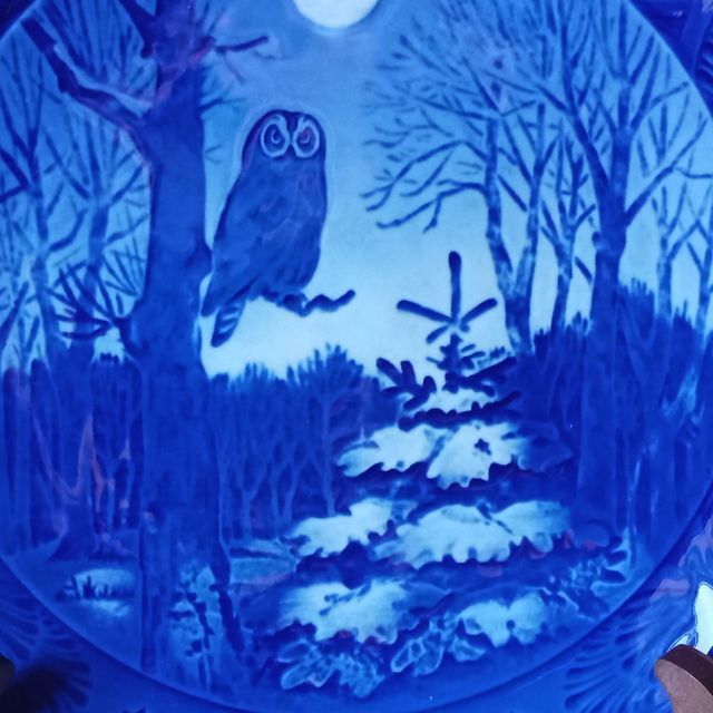 Piatto Natale Royal Copenaghen 1974