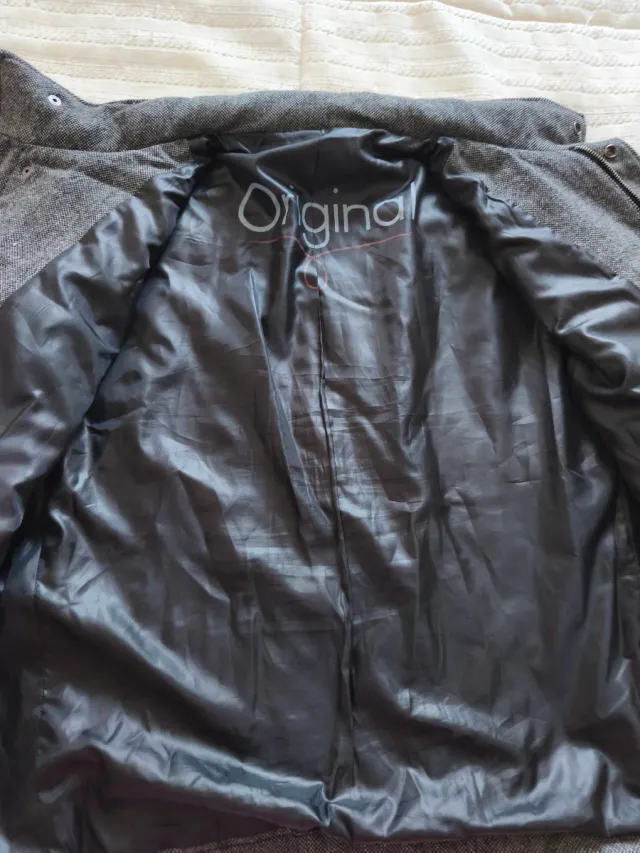 Chaqueta de hombre gris