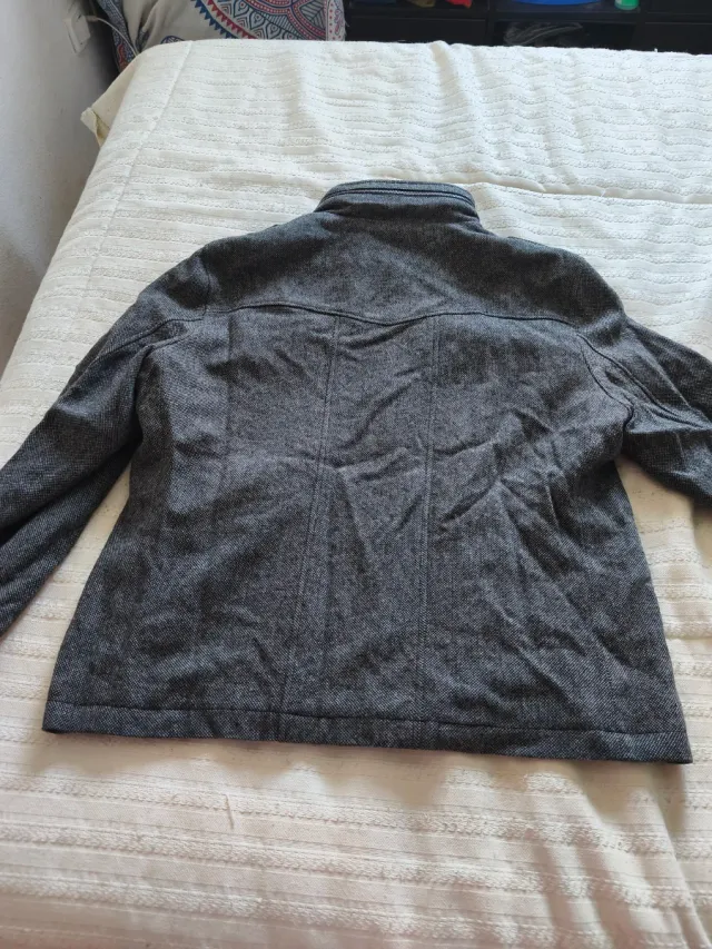 Chaqueta de hombre gris