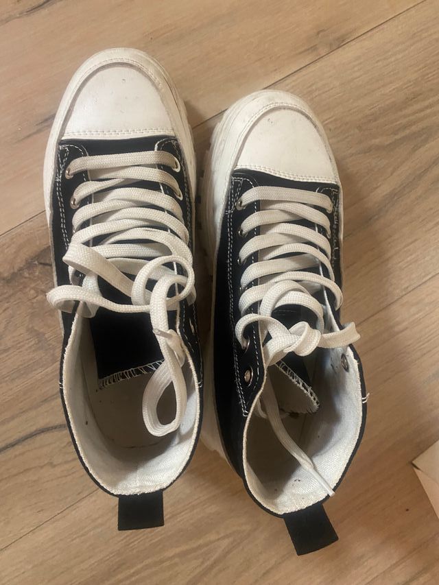 Zapatillas plataforma talle 38