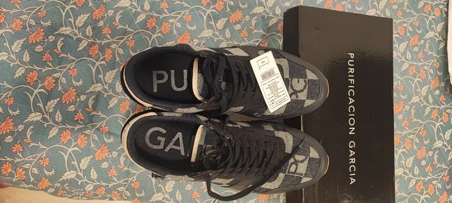 Zapatillas Purificación García Hombre Piel