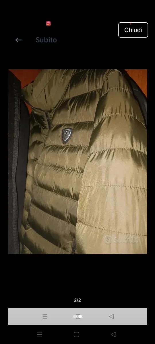 Giubbotto Emporio Armani Verde