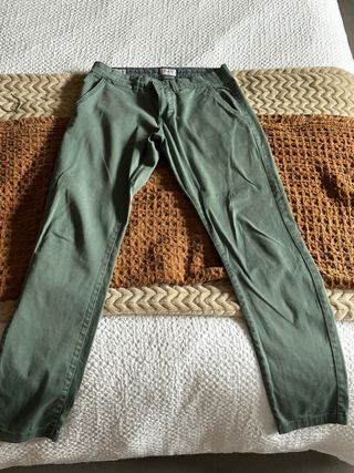 Pantalones chinos Pepe Jeans Slim verdes