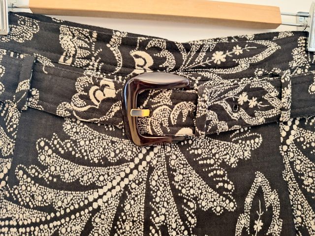 Falda Carolina Herrera Evasé Estampado Floral