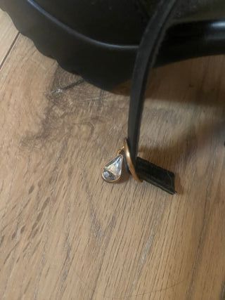 2 pares de Sandalias Negras Mujer Talla 38