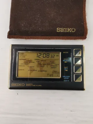 Reloj Seiko World Time Alarm