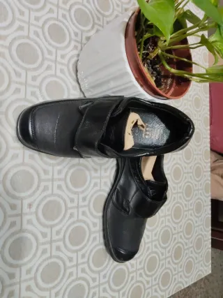 Zapatos mujer velcro plantilla plana