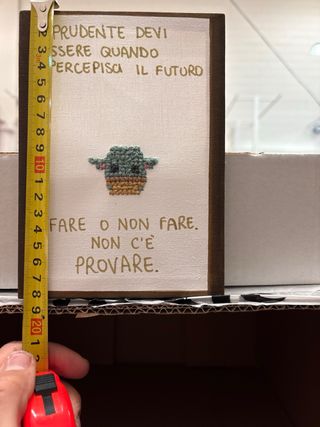 Quadretto Star Wars Prudente devi