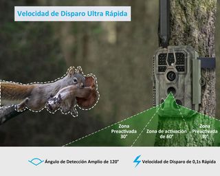 Cámara de vigilancia de vida silvestre GardeProX50