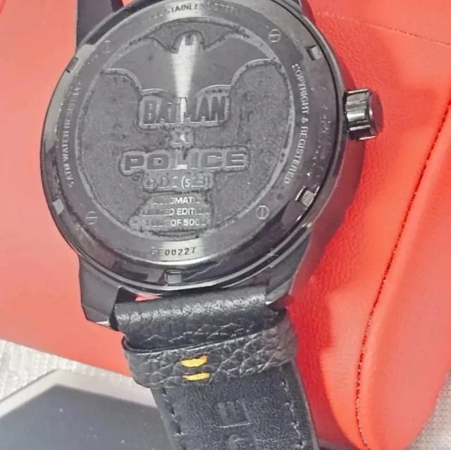 Reloj Police Batman Edición Limitada 5000 (NO WALL