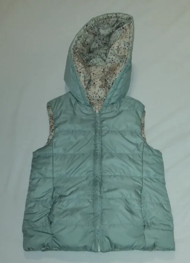 Chaleco reversible floral El Corte Inglés