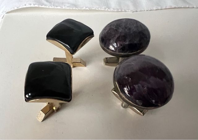 Gemelos Camisa Negros y Morados