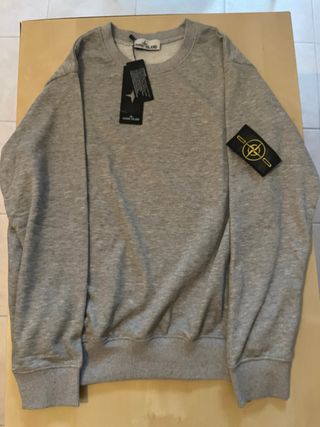 Felpa Stone Island Grigia