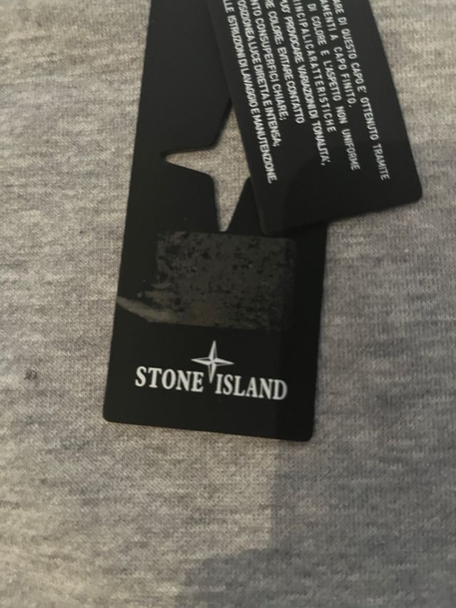 Felpa Stone Island Grigia