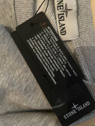 Felpa Stone Island Grigia