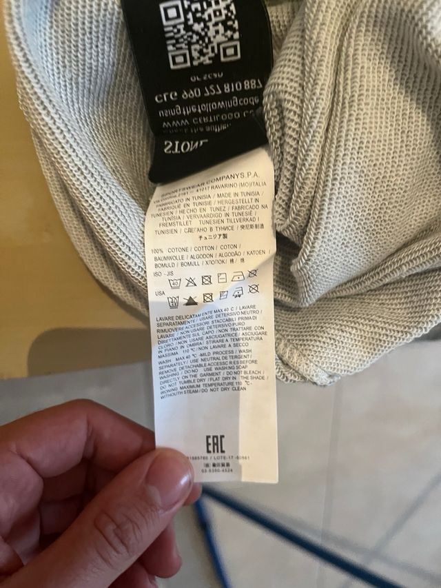 Felpa Stone Island Grigia