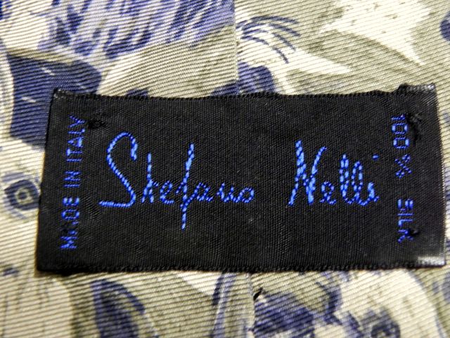 Corbata Stefano Nelli Conejos Azul/Gris