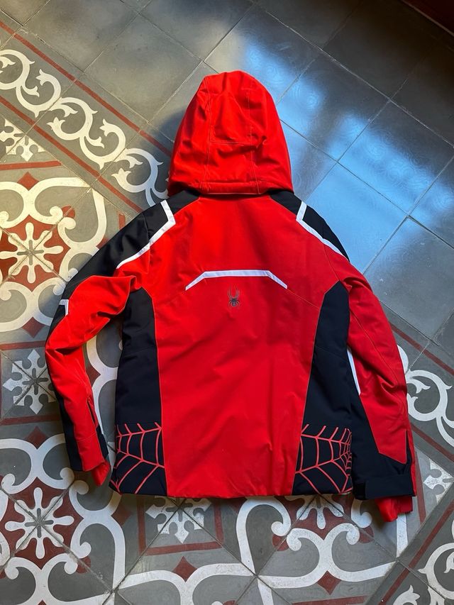 Chaqueta Esquí Spyder Challenger Roja/Negra