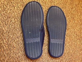 Zapatillas de casa Zara Home azul