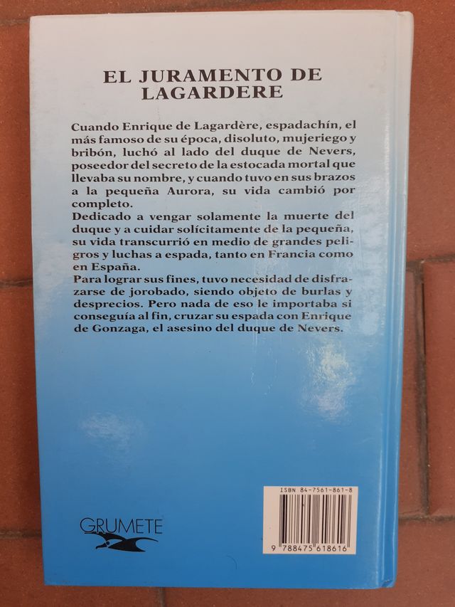 Libro El juramento de Lagardere
