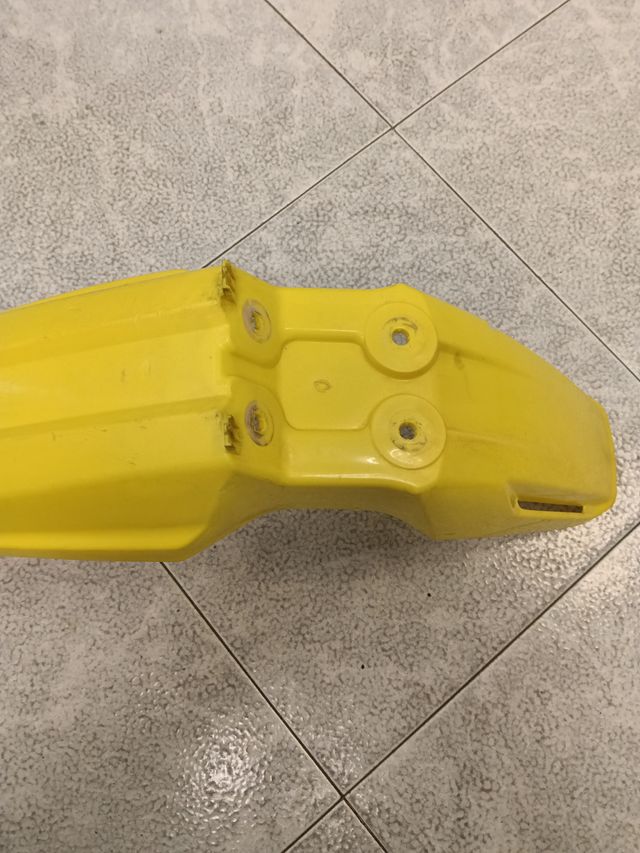 Guardabarros Delantero Suzuki RM RMX RMZ Amarillo