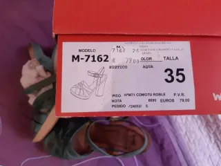 Sandalias Wonders Talla 35