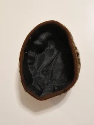 Basco invernale con fantasia animalier.