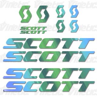 Adhesivo SCOTT - Marina Holográfico (Vineticshop)