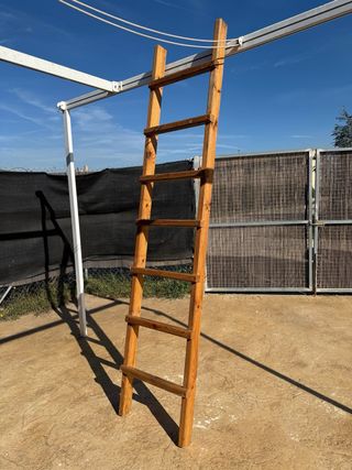 Escalera Pino Maciza 2,60m