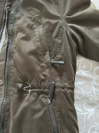 Parka Superdry MicroFibrabra Verde Talla L