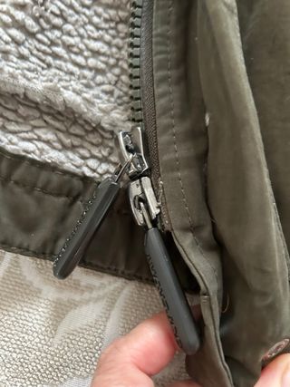 Parka Superdry MicroFibrabra Verde Talla L