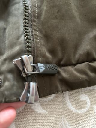 Parka Superdry MicroFibrabra Verde Talla L