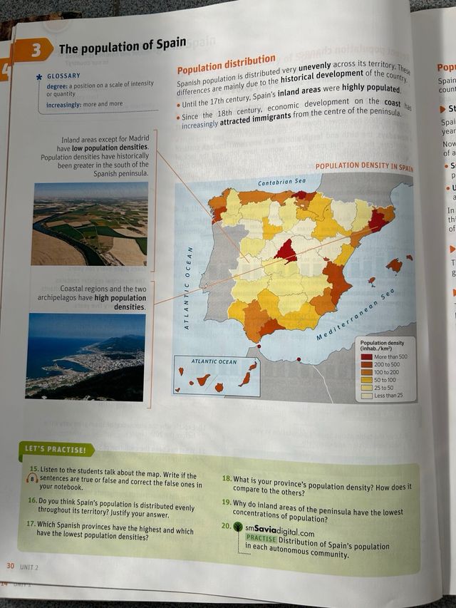 Geography and history. 2 Secondary. Savia