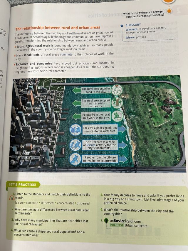 Geography and history. 2 Secondary. Savia