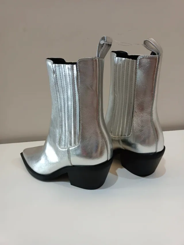 Botín Campero Tinttoreto Plata