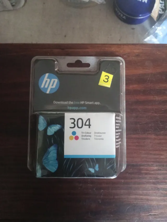 3 Cartuchos Tinta HP 304 Negro y Color a 9 unidad