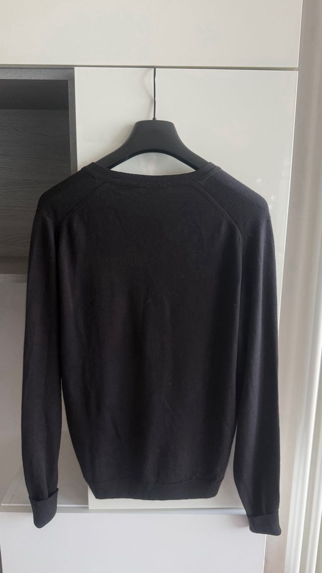 JOHN SMEDLEY Cardigan Uomo Lana Merino marrone