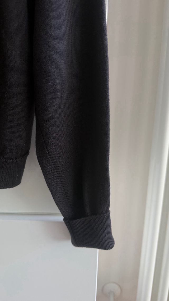 JOHN SMEDLEY Cardigan Uomo Lana Merino marrone