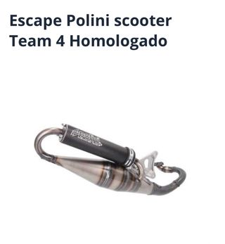 Escape Polini Scooter Team 4 Homologado