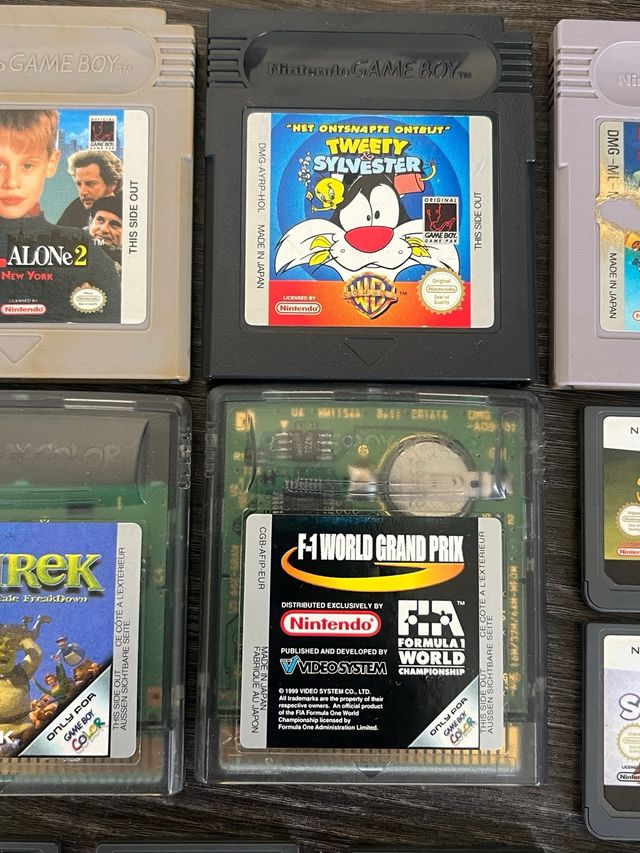 Lote Game Boy y Nintendo DS
