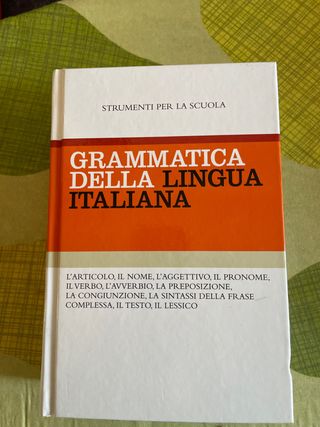 Grammatica della lingua italiana