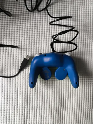 Mando Switch Estilo GameCube Verde