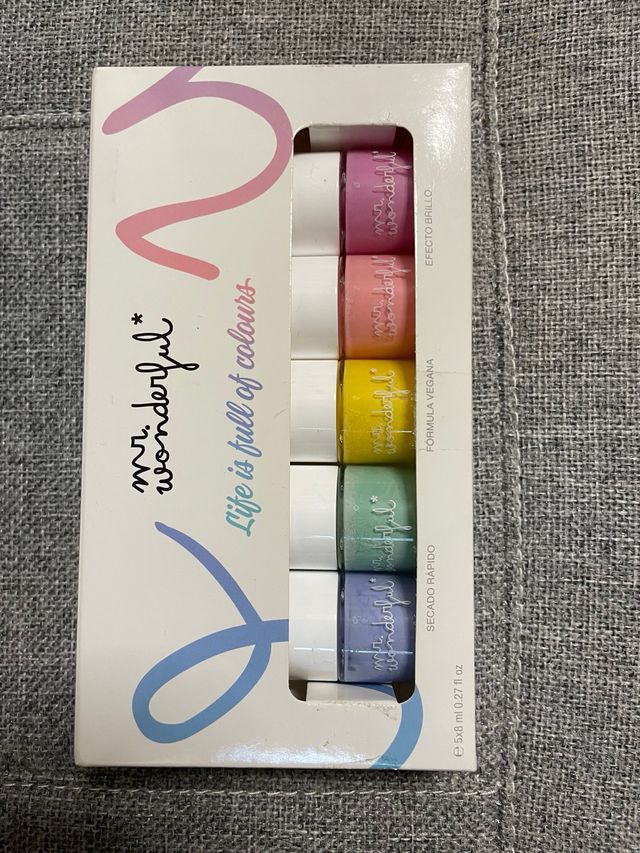 Pack 5 pintauñas Mr Wonderful