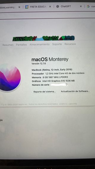 MacBook Retina 12 Early 2016