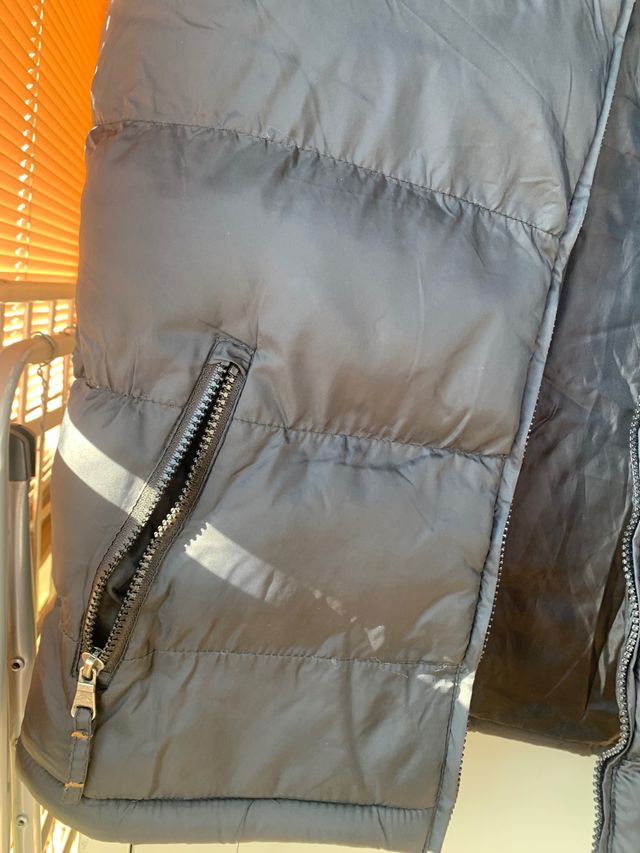 Chaleco acolchado gris