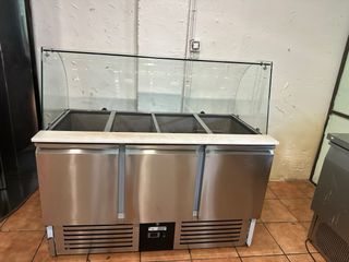 Vitrina fría de preparación