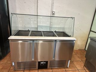 Vitrina fría de preparación