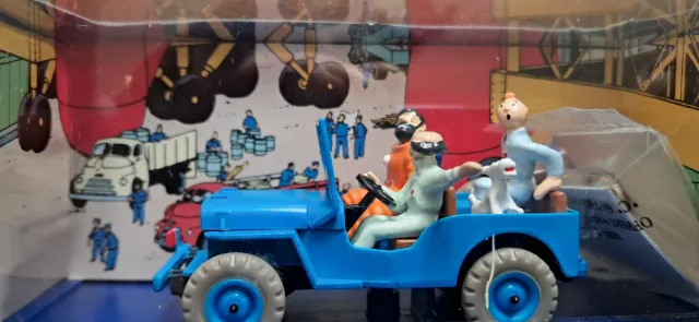 Action figure Tintin Jeep