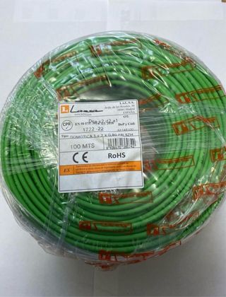 Cable Laz DOMOTICA 100m 1x2x0,80 FRLSZH
