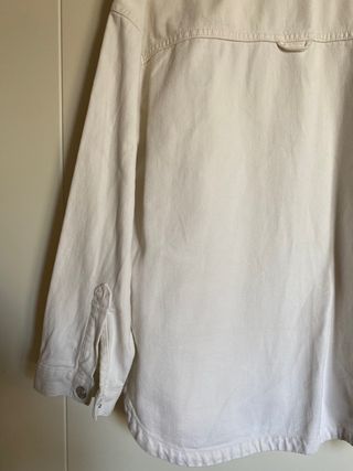 Chaqueta vaquera blanca